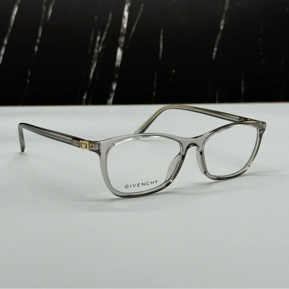 NEW GIVENCHY EYEGLASSES, GRAY CLEAR WOMEN EYEGLASSES GIVENCHY